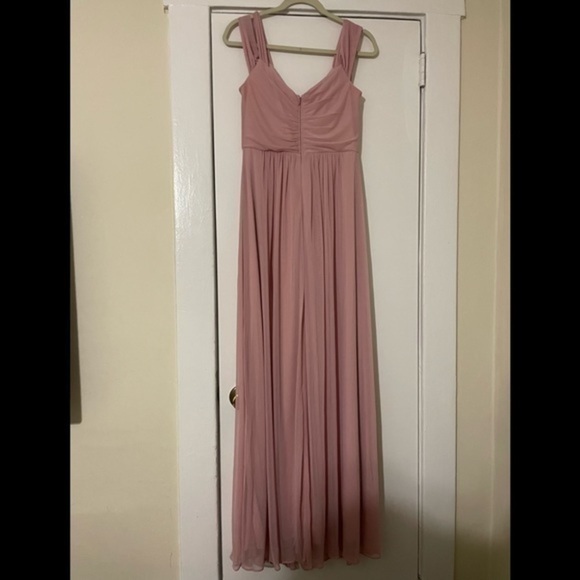 EVA Blush Pink Flowy Dress size medium - Picture 8 of 12